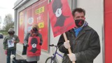 Strajk Kobiet, Piotrków 2020: Ponowny protest przeciw zaostrzeniu ustawy antyaborcyjnej (projekt Kai Godek) w Piotrkowie - 15 kwietnia 2020