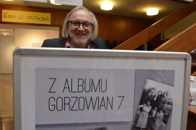 Zbigniew Sejwa w Miejskim Centrum Kultury w Gorzowie podczas zeszłorocznego szlaku.