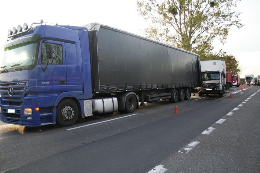 Wypadek w Kuczku koło Ciechocinka. Wprowadzono ruch wahadłowy