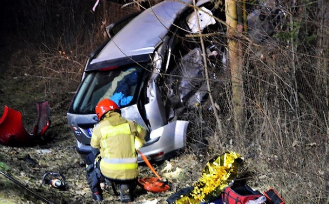 Tragiczny w skutkach wypadek miał miejsce na DK 87 w Starym Sączu