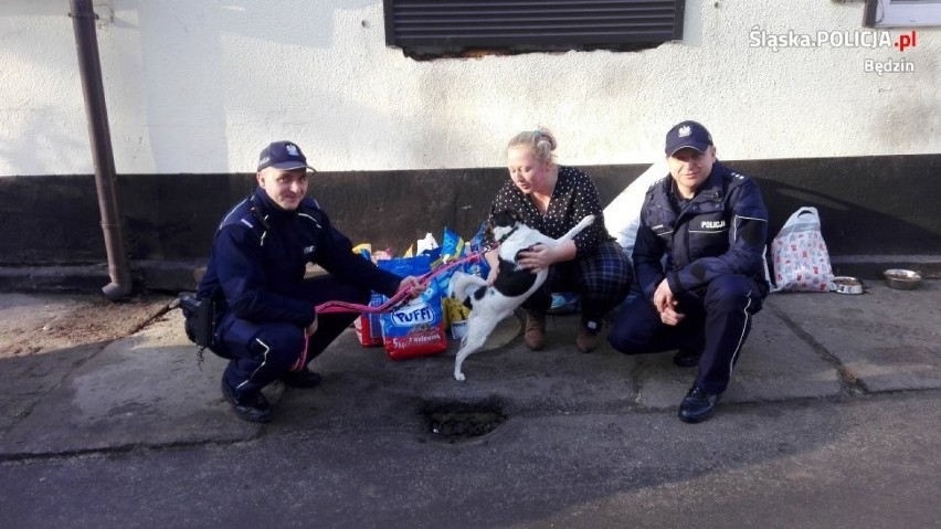 Będzińscy policjanci ponownie przekazali dary dla schroniska w Sosnowcu ZDJĘCIA