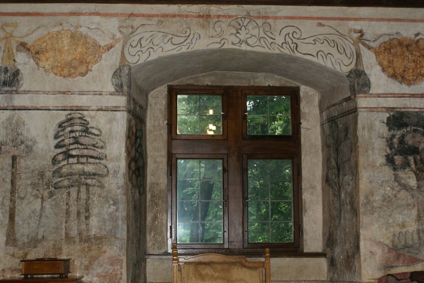 Ściana z freskami. Fot. Henryk Czechowski