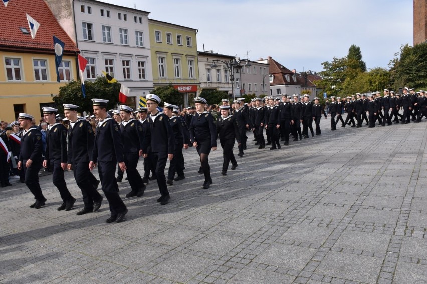 Uroczysta defilada ZSM Darłowo