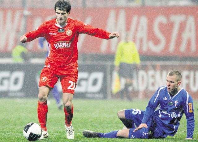 Ostatniego gola dla Widzewa w Tunezji zdobył rekonwalescent Łukasz Broź