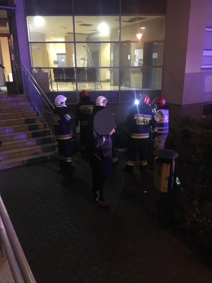 Nowy Tomyśl: Pożar na terenie Szpitala Powiatowego!