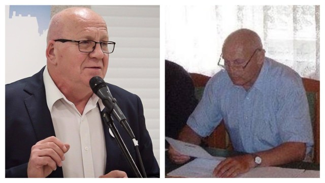 Były burmistrz Golubia-Dobrzynia Roman Tasarz (z lewej) ponownie udowodnił przed sądem, że Cezar Maćkiewicz jako urzędnik zatrudniony przez jego następcę Mariusza Piątkowskiego - pomawiał i naruszał dobra osobiste