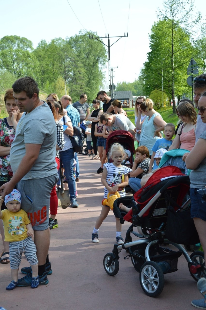 Myślenice. Rodzice chwycili za łopaty, dzieci za konewki. Tak powstaje wyjątkowy park 