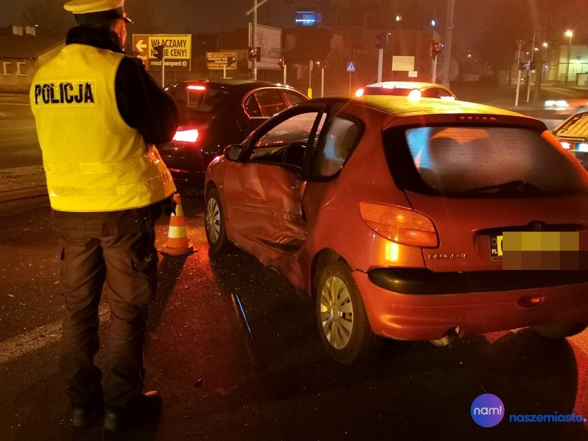 Wypadek na ulicy Wysokiej we Włocławku