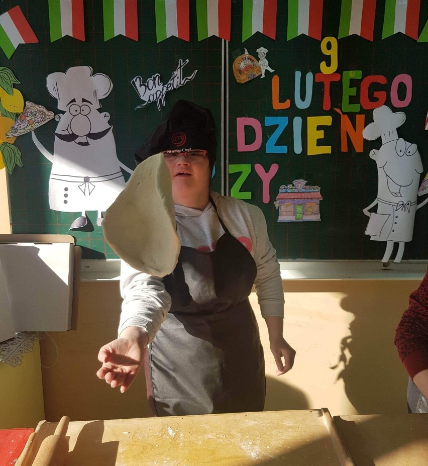 Dzień pizzy w Specjalnym Ośrodku Szkolno-Wychowawczym w Jaśle