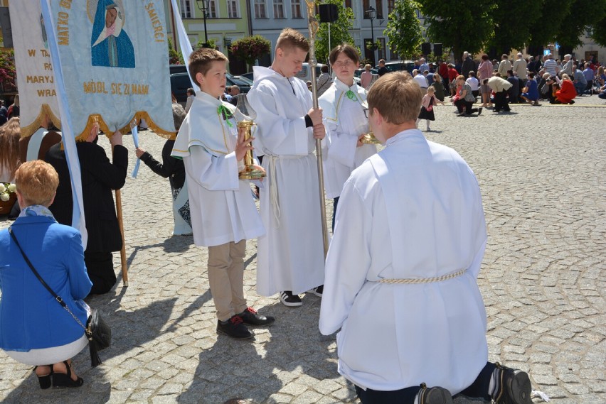 Gniew. Uroczystości Bożego Ciała w parafii pw. Św. Mikołaja