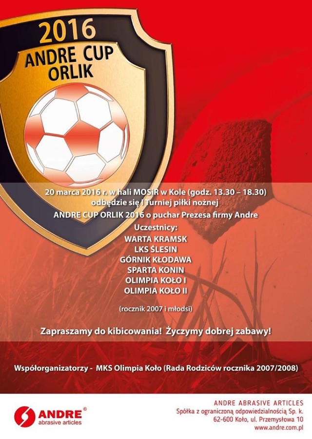 Andre Cup Orlik 2016