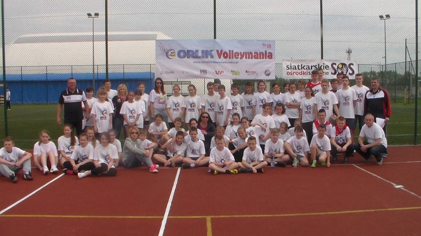 Reprezentacja Szkoły Podstawowej nr 5 w Malborku wygrała zawody Orlik Volleymania