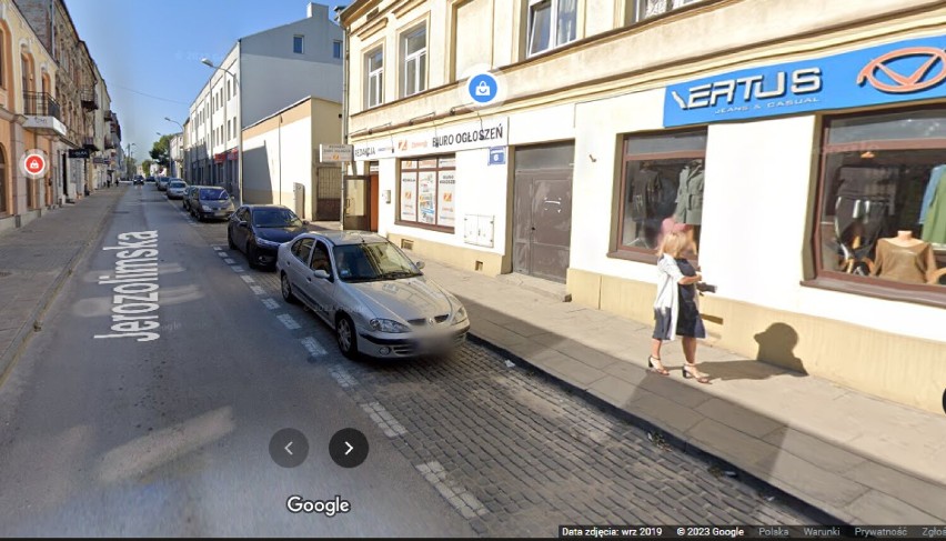 Mieszkańcy Tomaszowa w Google Street View. Tak wygląda miasto na nowych zdjęciach