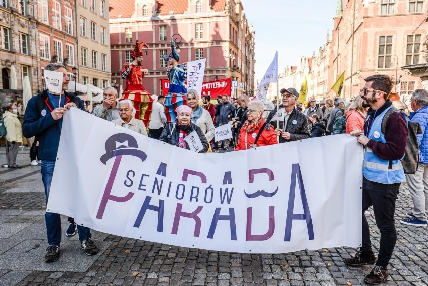 Parada Seniora w Gdańsku w pątek, 1.01.2021 r.