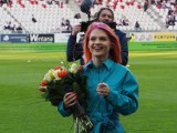 Margaret oczarowała kibiców ŁKS Łódź na otwarciu stadionu ZDJĘCIA