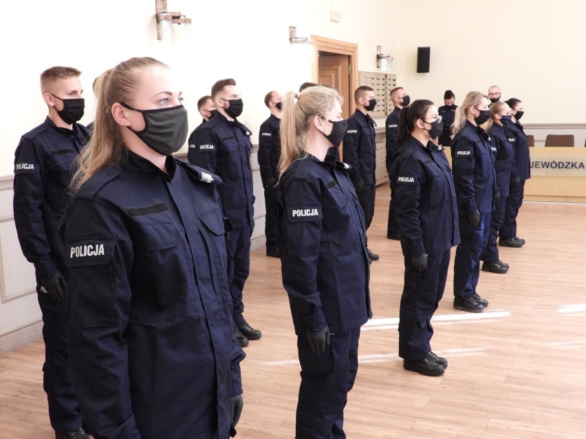 Nowi policjanci ślubowali w Opolu.