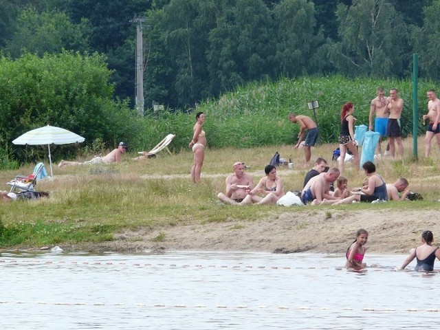 Kąpielisko nad zbiornikiem Próba