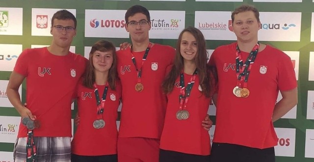 Studenci UJK Kielce świetnie spisali się na Akademickich Mistrzostwach Polski w pływaniu, które odbyły się w Lublinie.