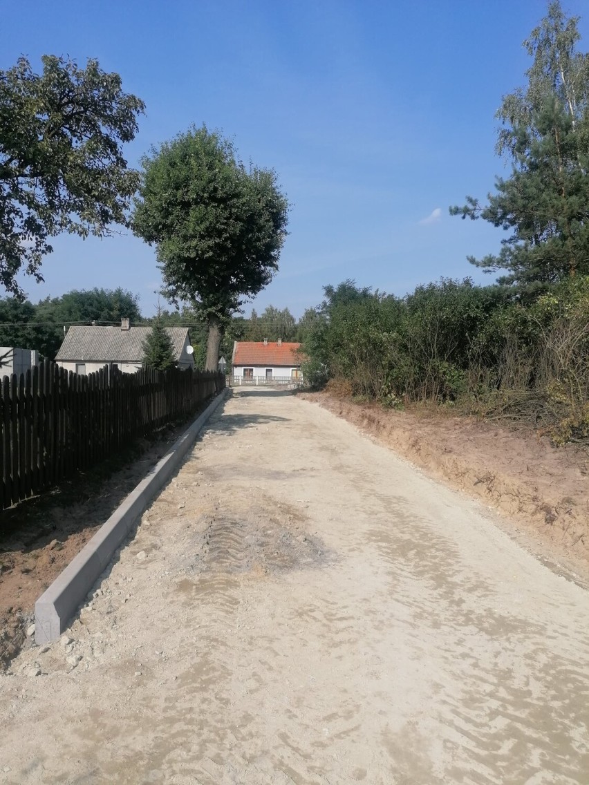 Trwa budowa drogi gminnej w Brudzewku