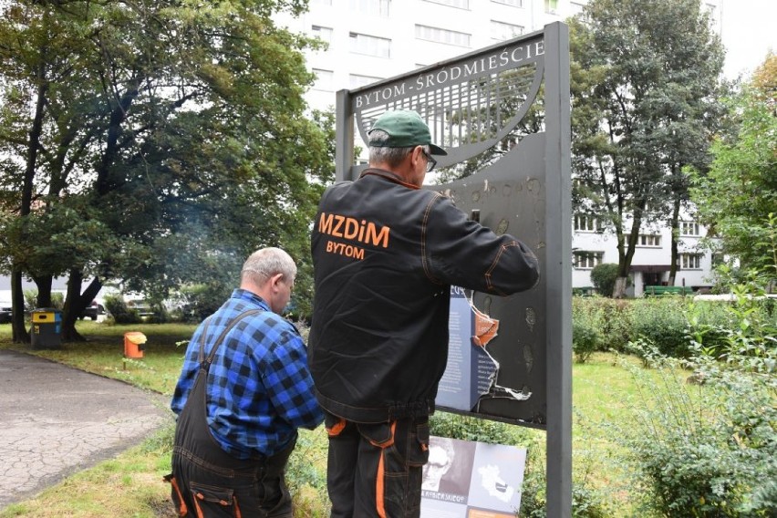 Nowe tablice informacyjne stanęły w Bytomiu na placach oraz...