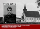 Uroczystość upamiętniająca księdza Franza Scholza