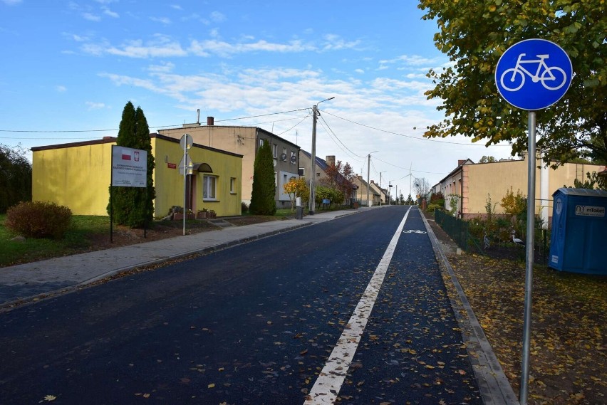 Zakończono przebudowę drogi gminnej w Budziejewie, gm. Mieścisko