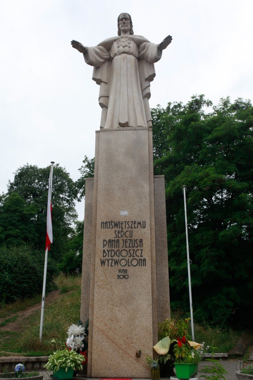Pomnik po odtworzeniu go stoi w Bydgoszczy już 7 lat....