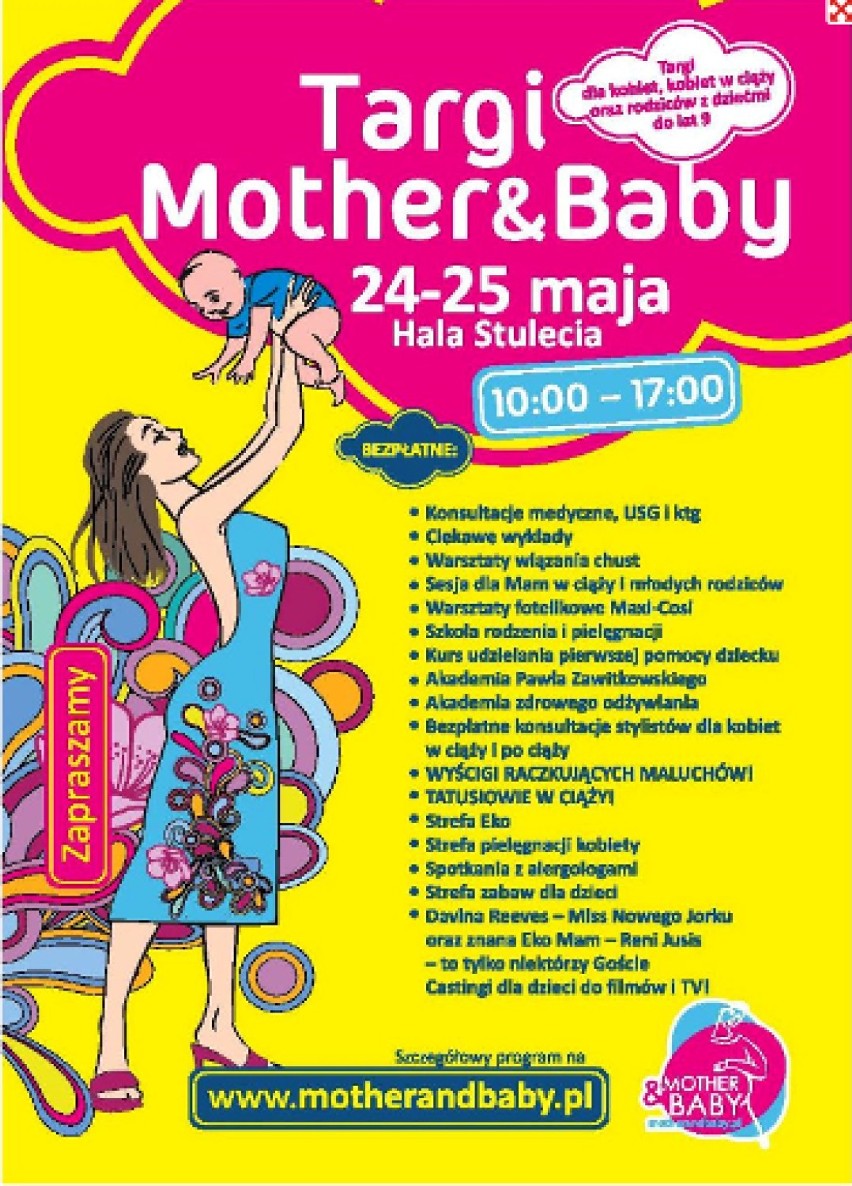 24-25 maja w Hali Stulecia odbędą się targi Mothers&Baby. To...