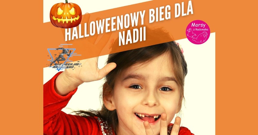 Halloweenowy bieg dla Nadii. Tak pomagają morsy i biegacze z Radomska