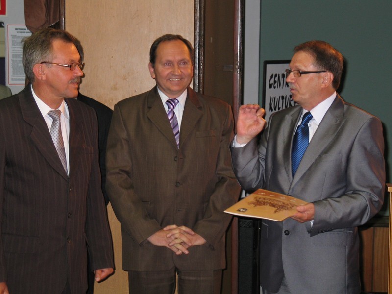 Od lewej: Stanisław Czajka, Zbigniew Potyrała i Bolesław...