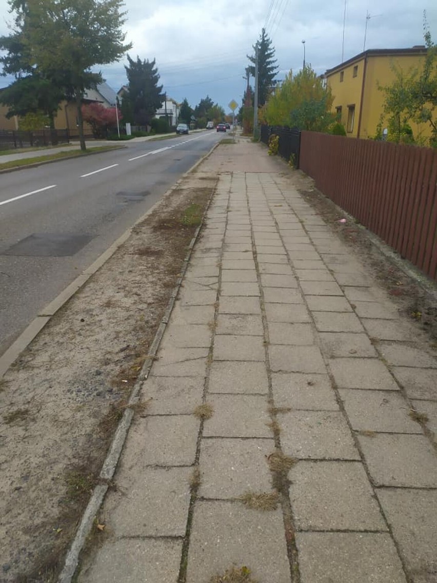Wągrowiec. Rusza przebudowa chodnika przy ulicy w Wągrowcu. To drugi etap tego zadania  