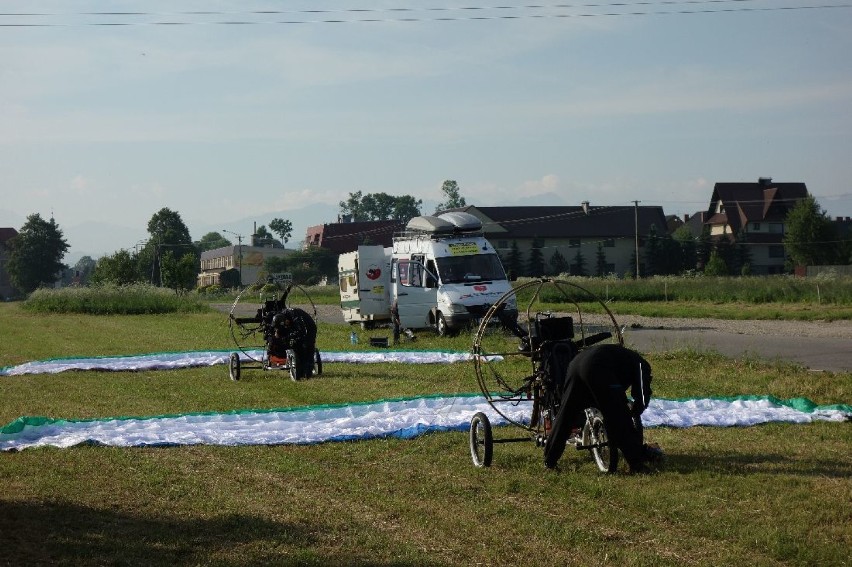 Motoparalotniarze polecą nad granicami województwa