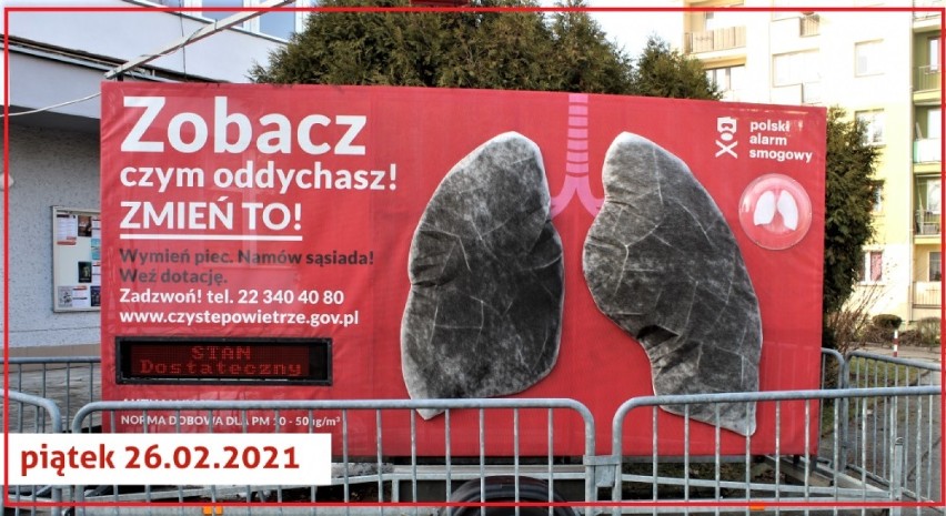 Instalacja Polskiego Alarmu Smogowego stała w Brzeszczach...