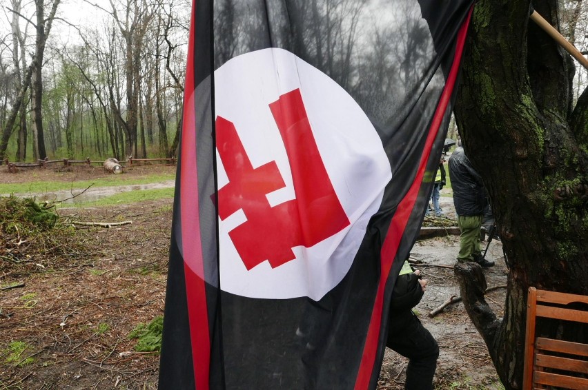 "Muzyczny piknik wolności" wielkim niewypałem. Protest antyszczepionkowców przegrał z pogodą i frekwencją [ZDJĘCIA]