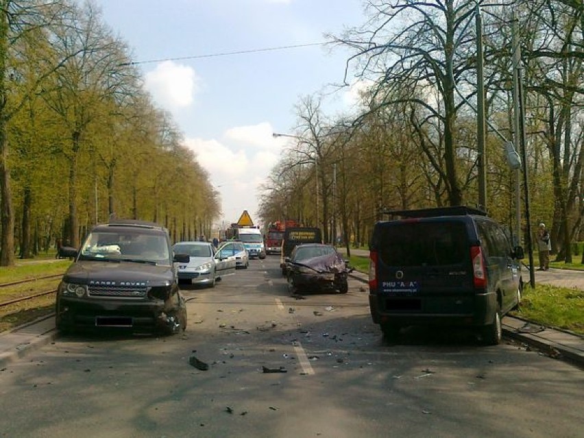 Wypadek przy ul. Konstatynowskiej