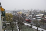W Kaliszu spadł śnieg. Zobacz, jak wygląda przykryte cienką białą pokrywą osiedle Serbinów ZDJĘCIA
