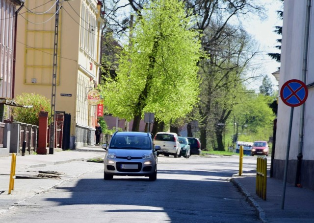 Ulica Słowackiego w Malborku.
