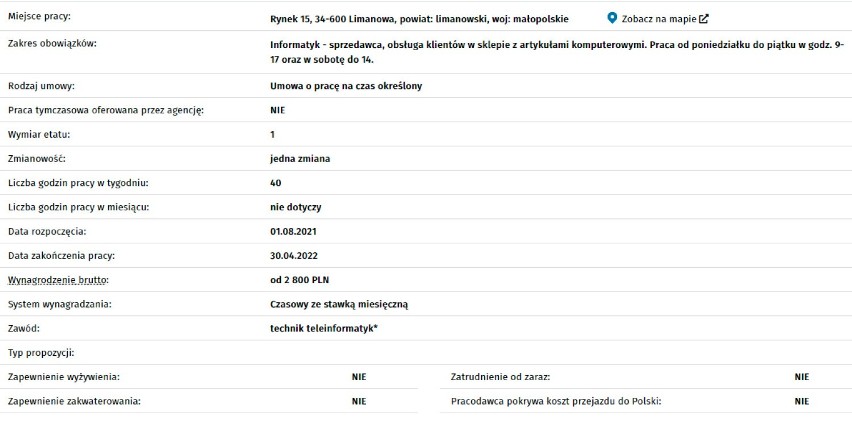 INFORMATYK 
Numer: S t P r / 2 1 / 1 4 6 2StPr/21/1462