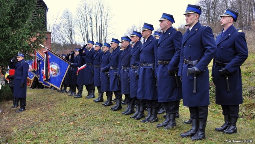 Ostatnie pożegnanie Komendanta Miejskiego Państwowej Straży Pożarnej w Jeleniej Górze