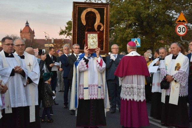 Kopia obrazu Matki Bożej opuściła Śrem i pojechała na kilka dni do Zaniemyśla