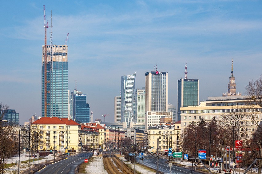 Varso najwyższym wieżowcem w Unii Europejskiej. Wieża prześcignęła nie tylko Pałac Kultury