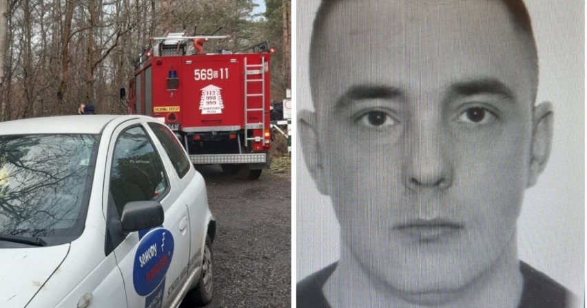 W Rudach poszukiwano zaginionego Tomasza Łapińskiego z Zabrza. Policjanci odnaleźli samochód 39-latka, ale po mężczyźnie ślad zaginął