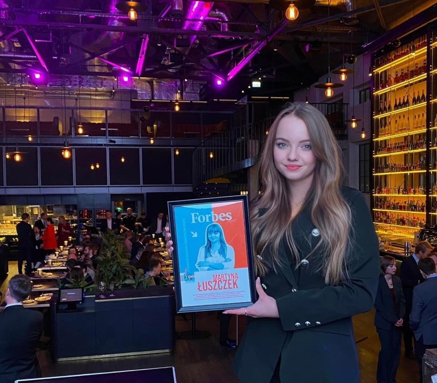 Martyna z Podkarpacia na liście najbardziej przedsiębiorczych według Forbesa