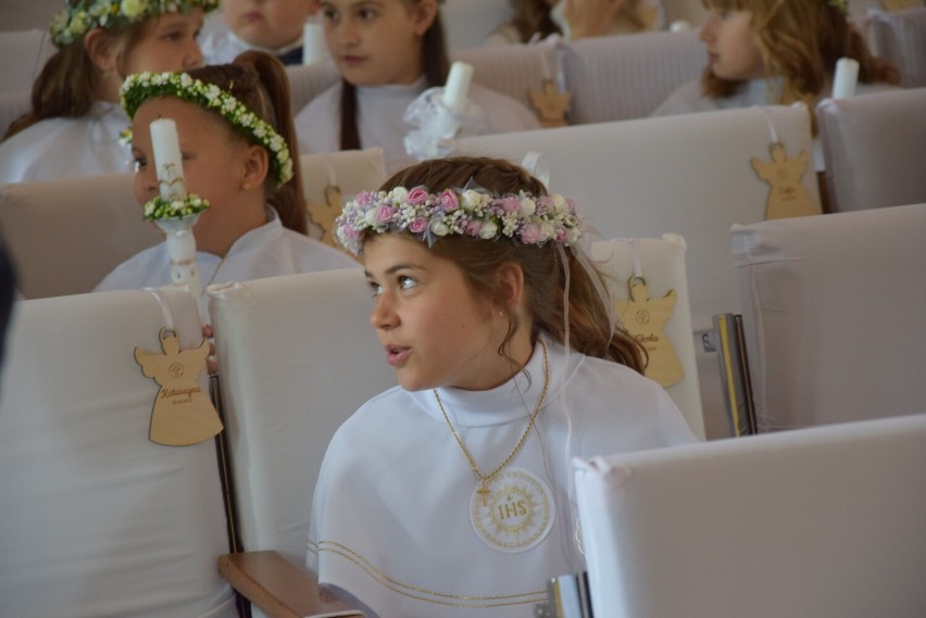 Krotoszyn. Sakrament I komunii świętej w kościele pw. św. Marii Magdaleny przyjęli najmłodsi parafianie [FOTO] 