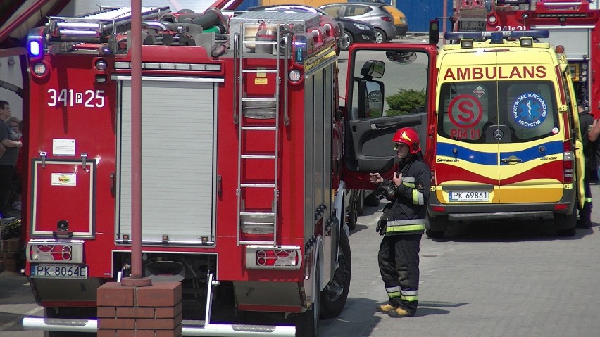 Zatrucie chlorem na basenie przy ulicy Łódzkiej w Kaliszu