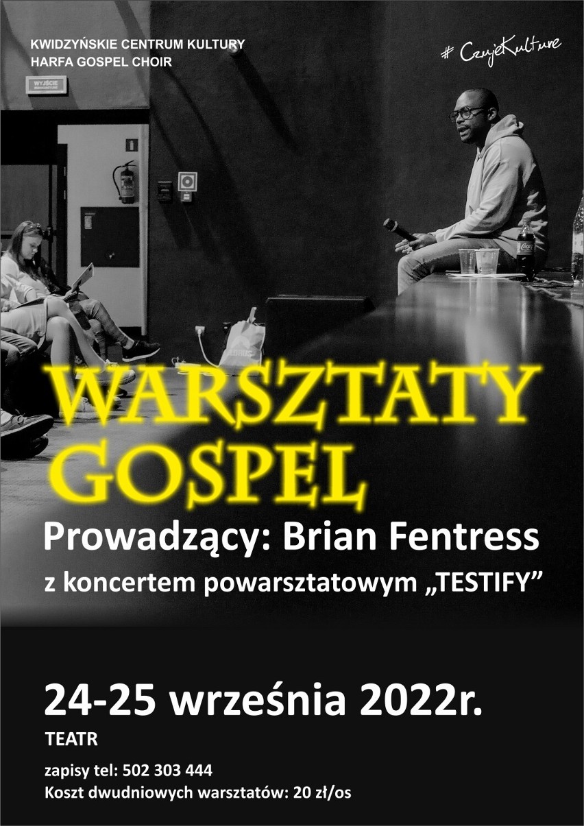 Warsztaty muzyki gospel ponownie w Kwidzynie! Tak, jak w...