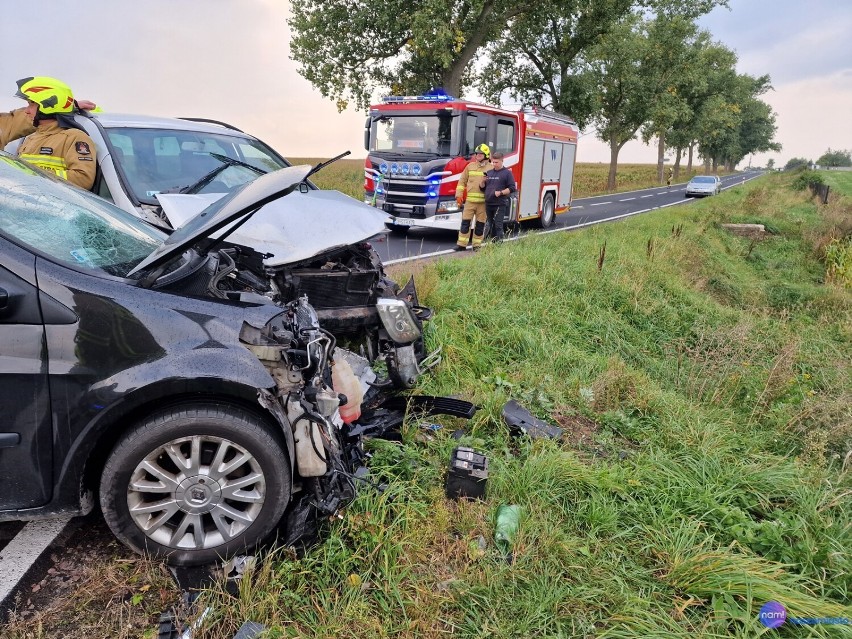 Wypadek na drodze Brześć Kujawski - Wieniec