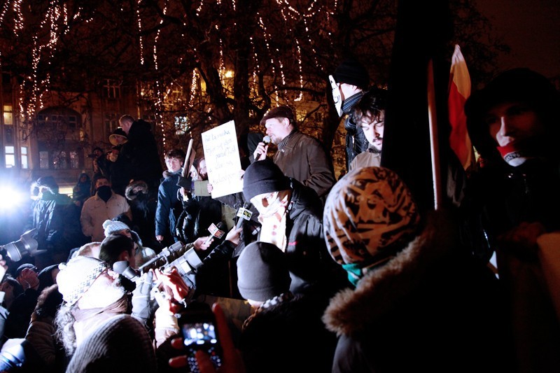 Poznań: Kolejny protest przeciwko ACTA [ZDJĘCIA, WIDEO]