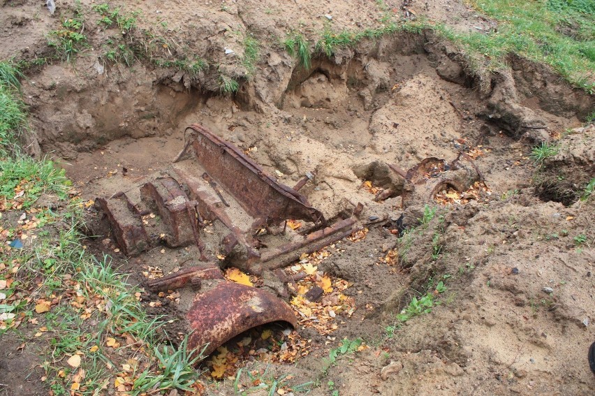 W Gdyni odkopano ciężarówkę Wehrmachtu