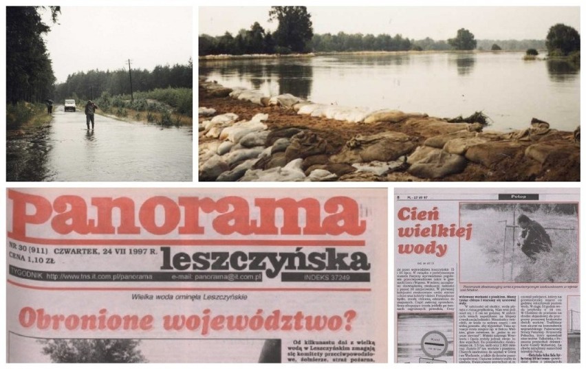 22 lata temu byłe województwo leszczyńskie walczyło z wielką wodą. Najbardziej ucierpiały gminy Jemielno i Niechlów [ZDJĘCIA]
